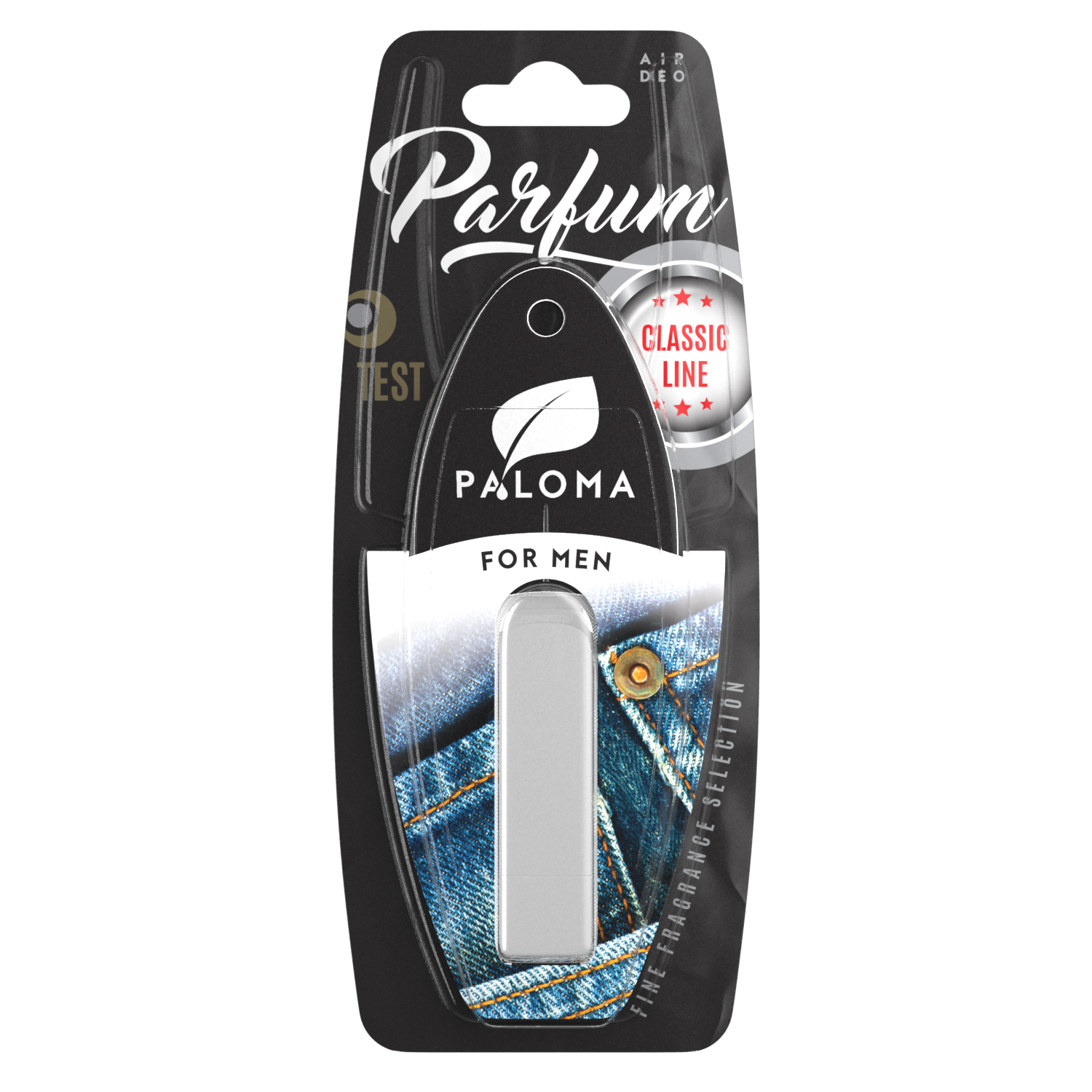 Paloma Parfum Range Car Air Freshener - For Men
