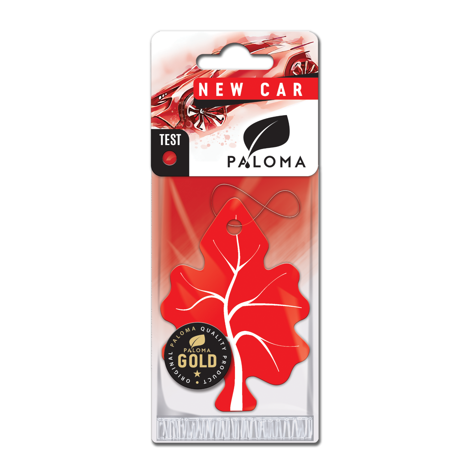 5x Paloma Gold Range Car Air freshener